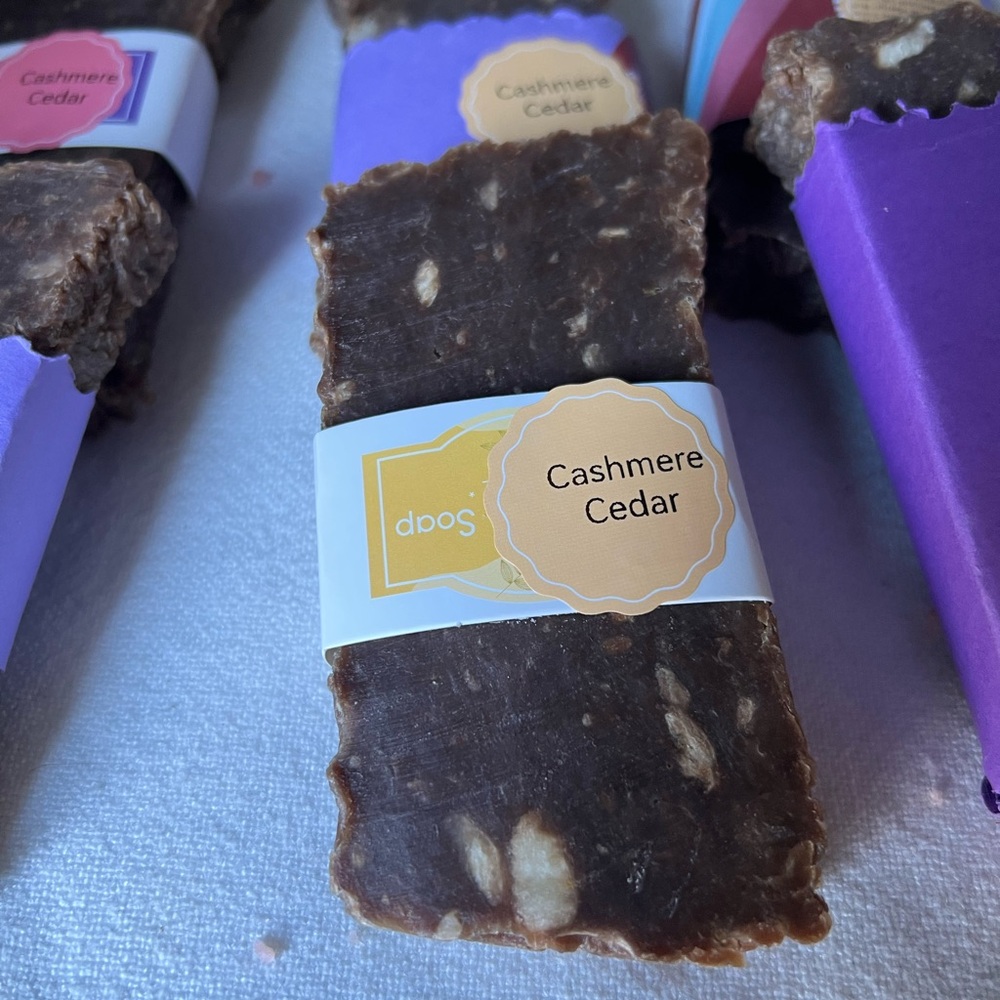 Cashmere Cedar Soap Bar 1 count! - Picture 4 of 12